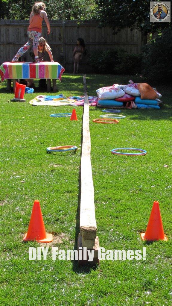 create your own obstacle course