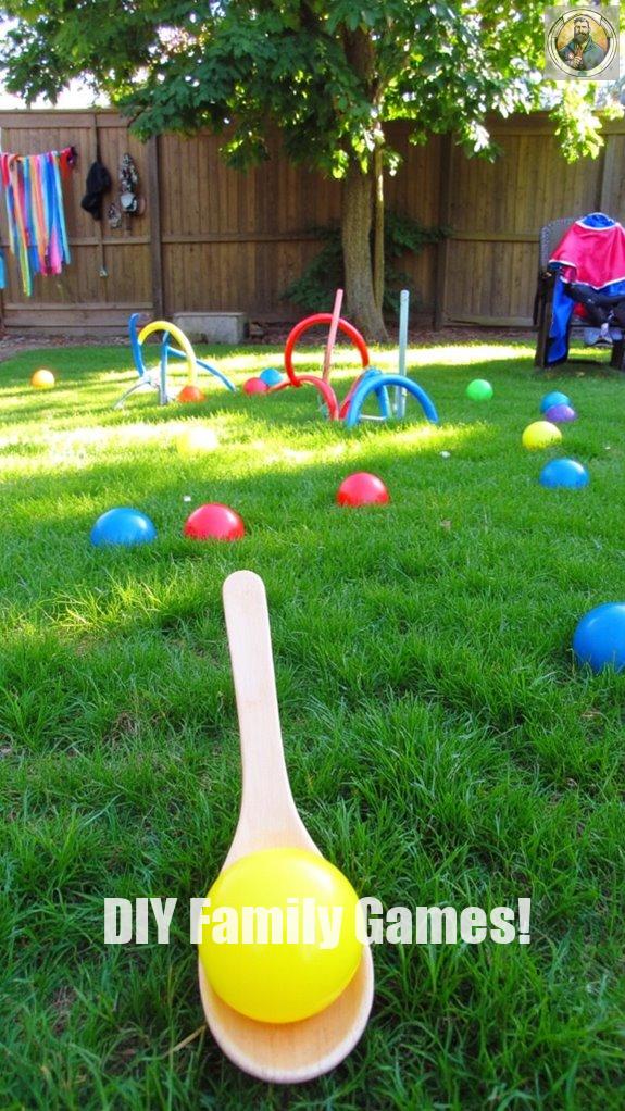 creative backyard ball games