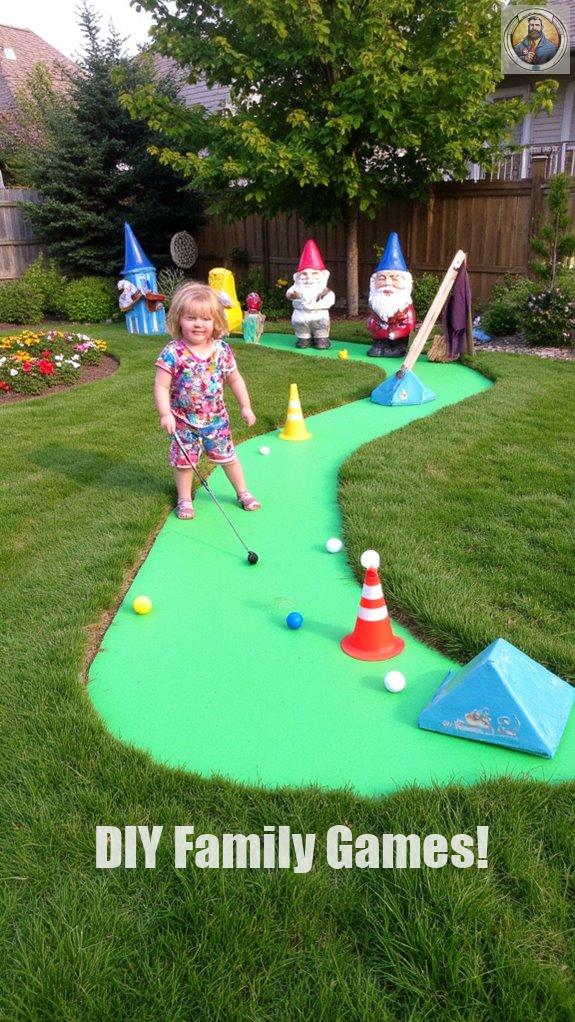 creative backyard golf challenges