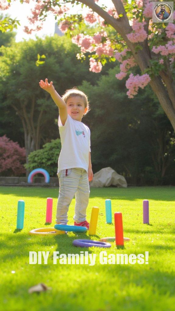creative backyard ring toss