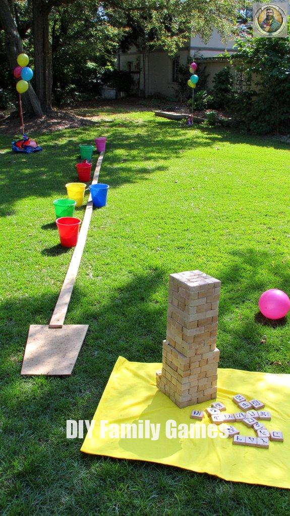 creative backyard sports activities