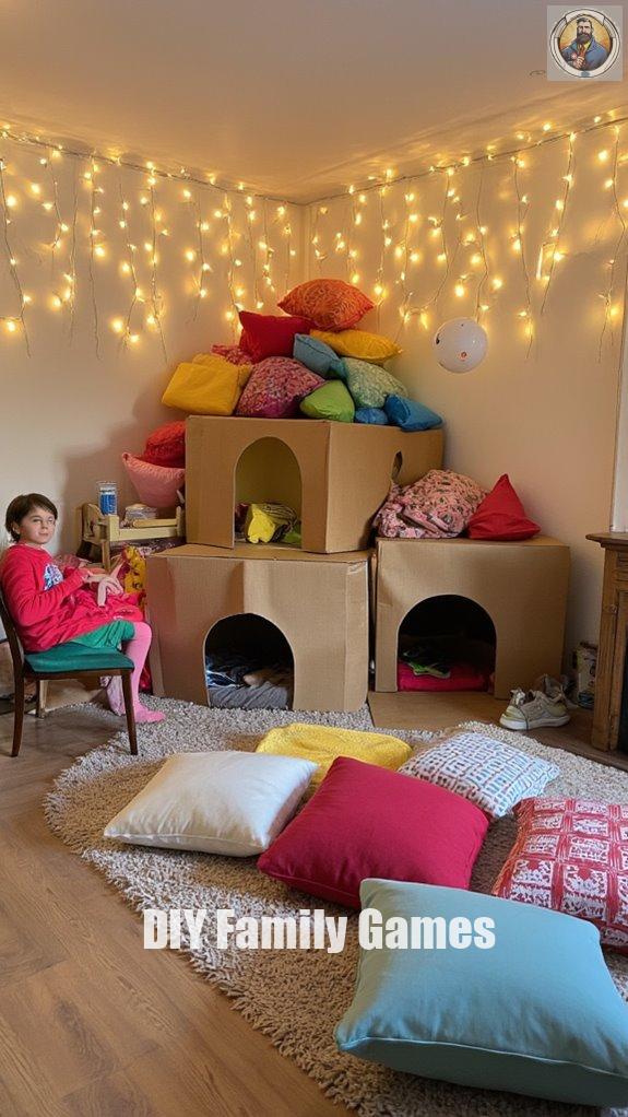 creative indoor obstacle course