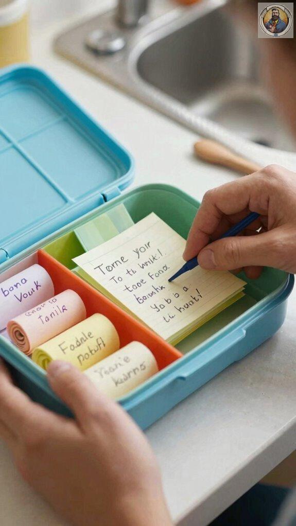 creative intentional lunchbox notes
