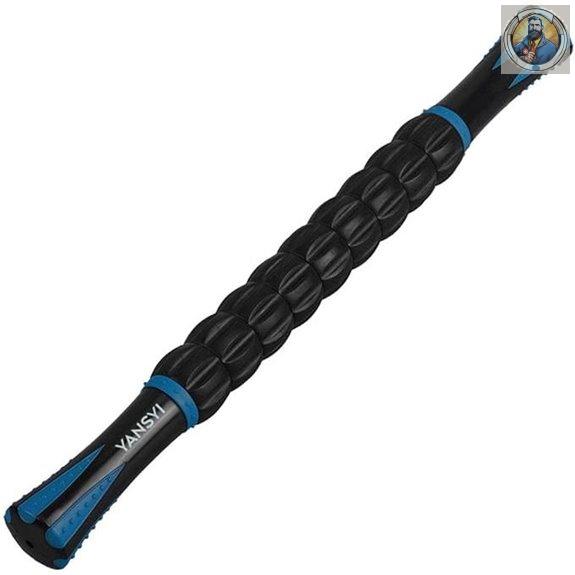 YANSYI 9-Roller Deep Tissue Massage Stick