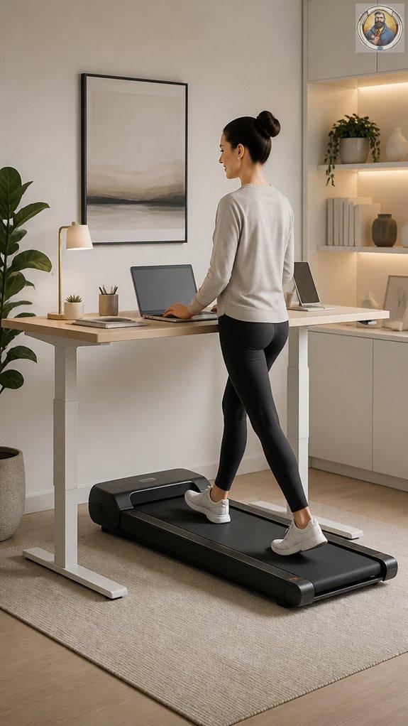 desk treadmill space considerations