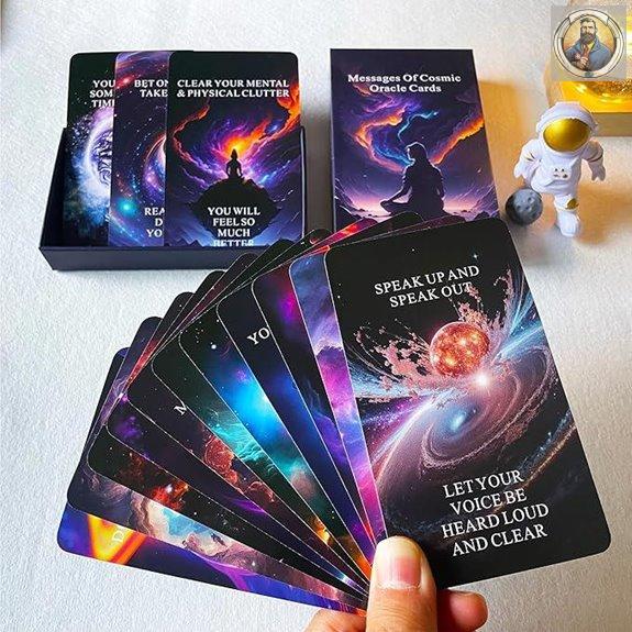 Higher Self Messages Oracle Deck with Affirmations