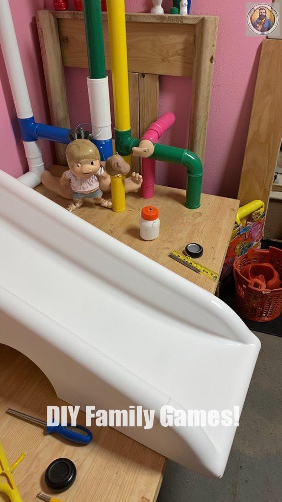 diy bowling ramps project