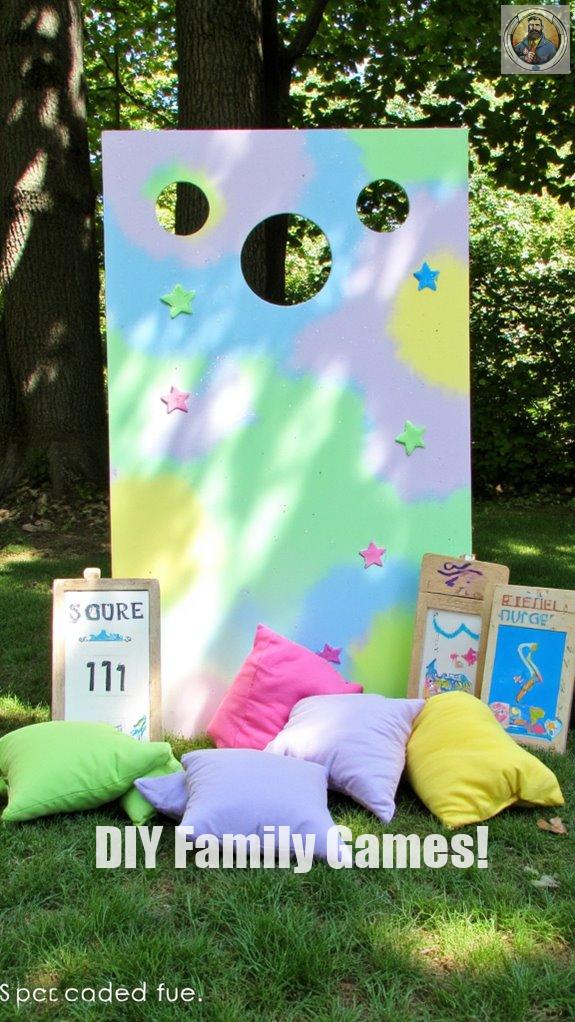 diy giant bean bag toss
