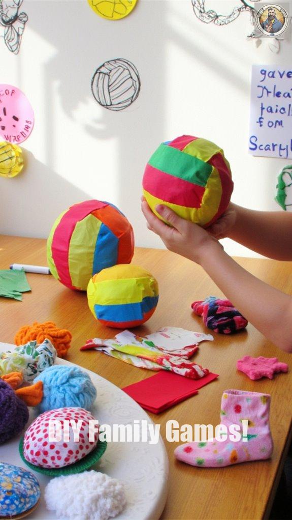 diy juggling volleyball creation