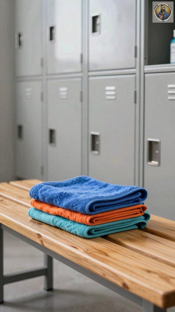 don t share sweat towels