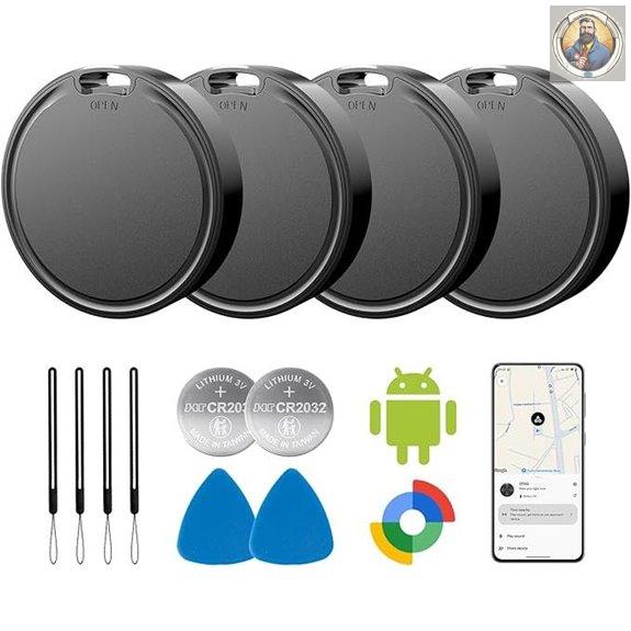 Android Air Tag Pack with 2-Year Battery Life