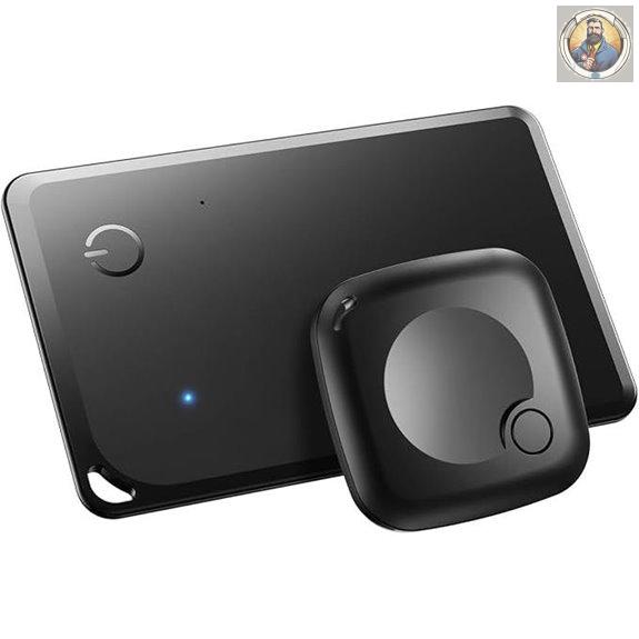 2 Pack Smart Tag Wallet Trackers with Find My Compatibility