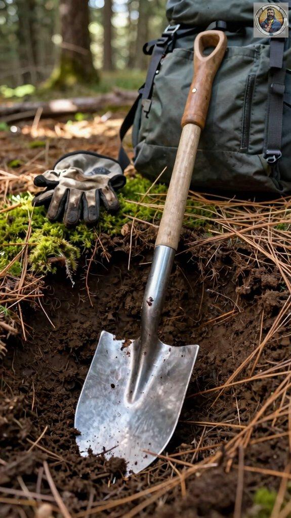 durable ergonomic camping trowels