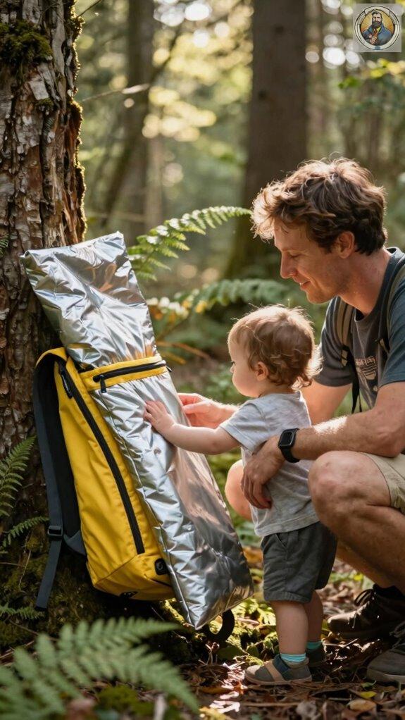 durable reflective compact emergency blankets