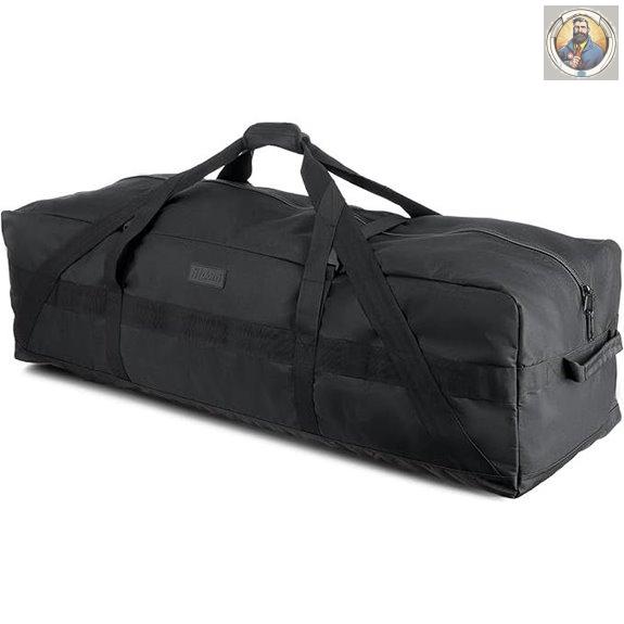 Heavy Duty 106L Duffle Bag with Water Resistance