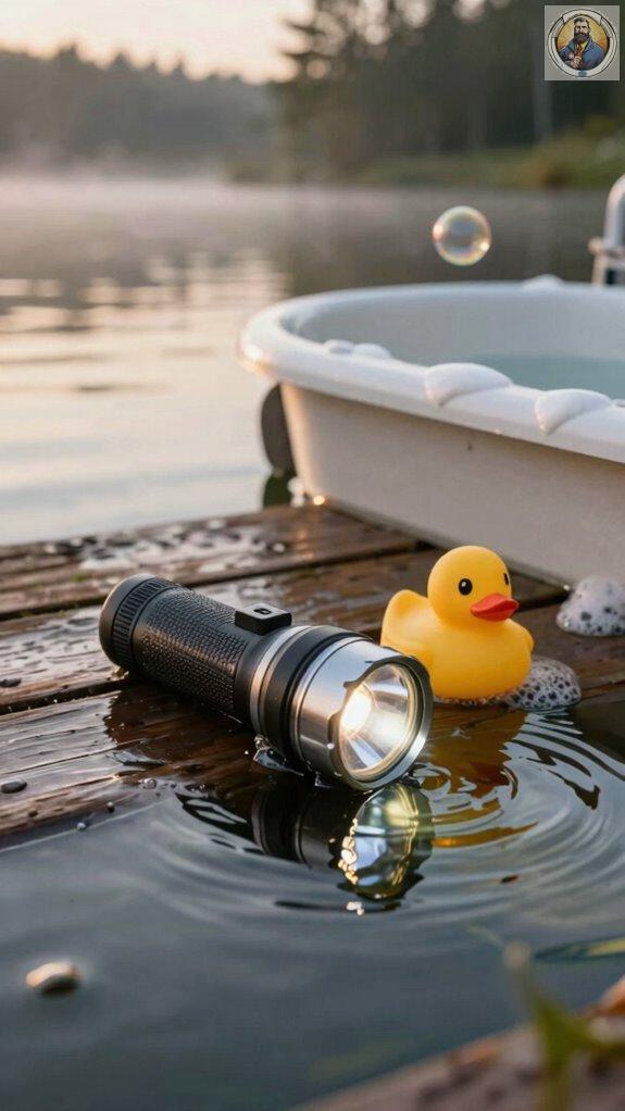 durable waterproof family flashlights