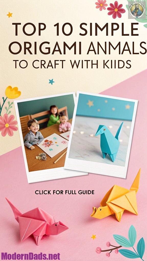 TOP 10 Simple Origami Animals to Craft With Kids
