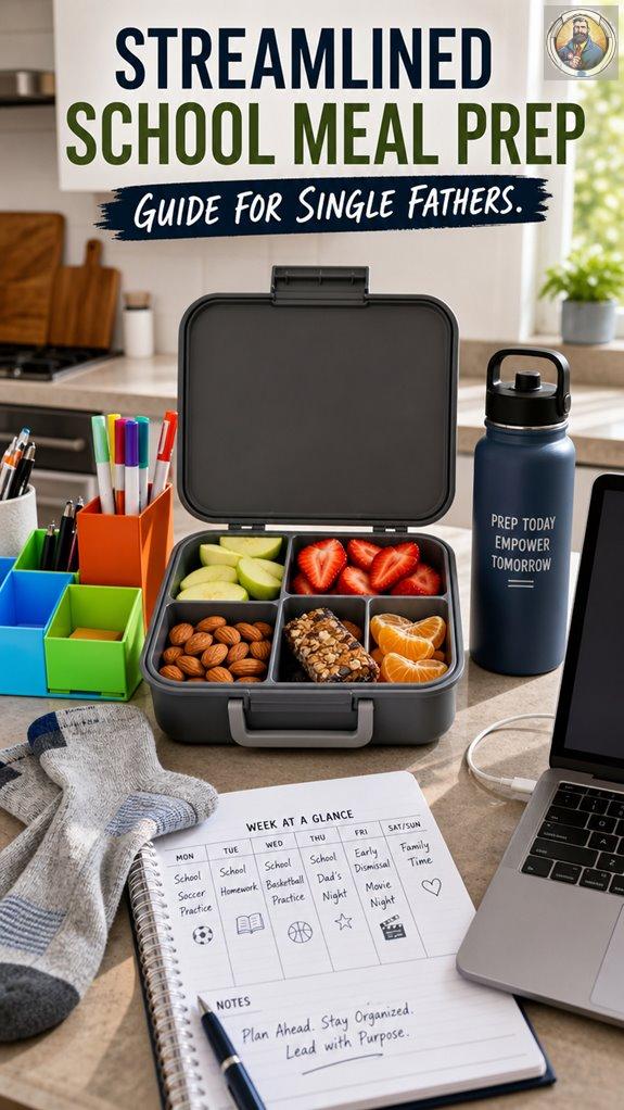 efficient meal planning for fathers