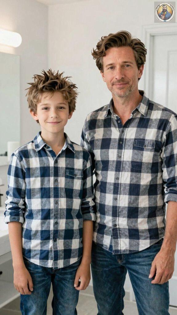 effortless matching morning hairstyles