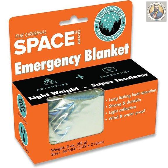 Grabber Outdoors Emergency Survival Blanket Silver