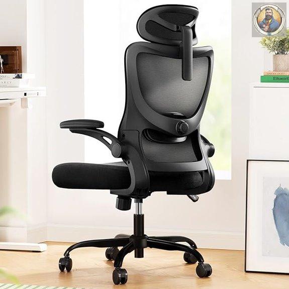 Marsail Office Ergonomic Mesh Chair with Adjustable Support