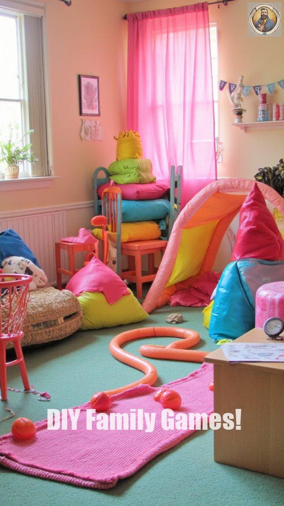 family game night obstacle course