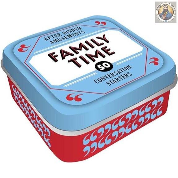 Family Conversation Starters Card Game (50 Questions)