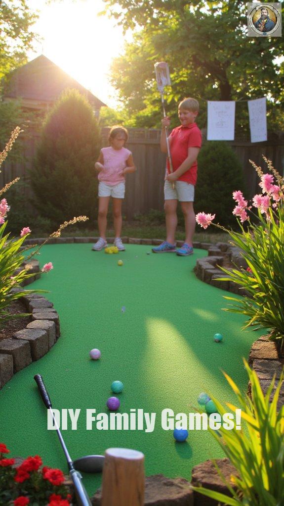 family golf skills challenges