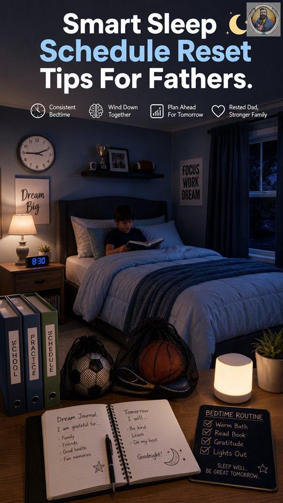 father s sleep routine tips
