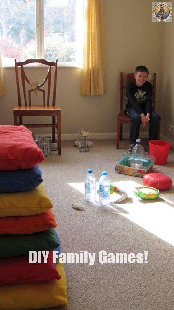 father son obstacle course fun