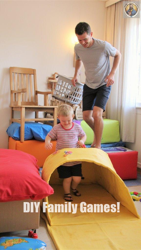 father son teamwork adventure challenge