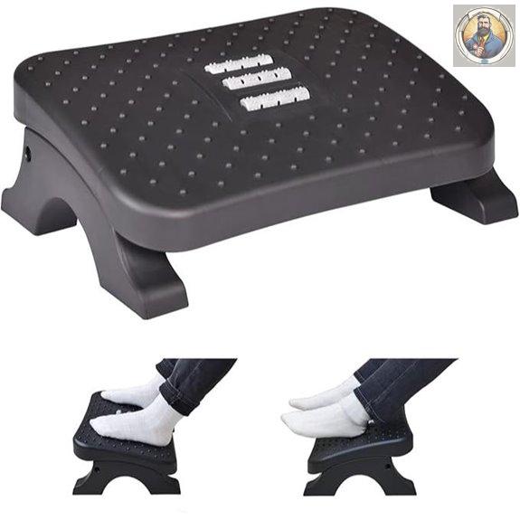 Scalebeard Under Desk Footrest with Massage Rollers