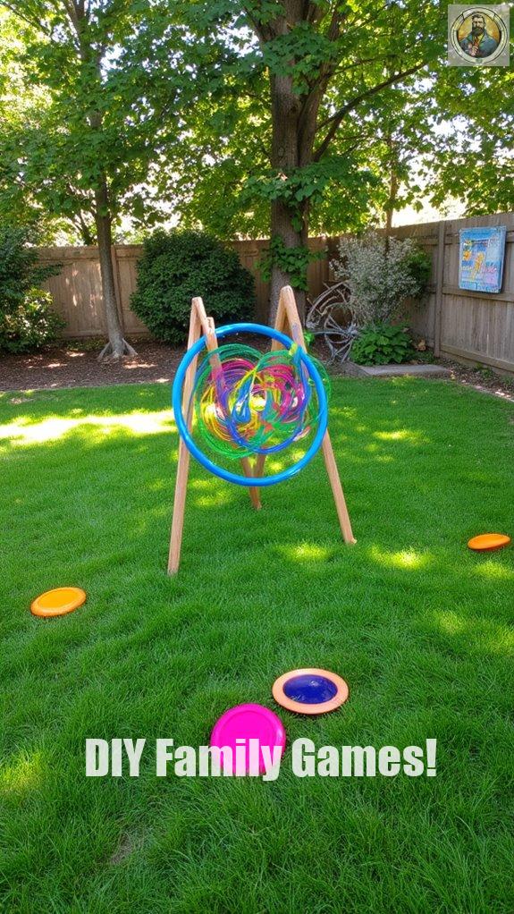 frisbee target backyard fun