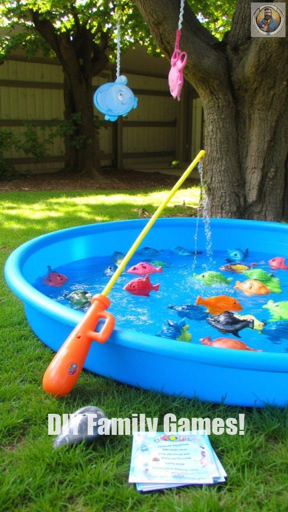 fun backyard fishing game