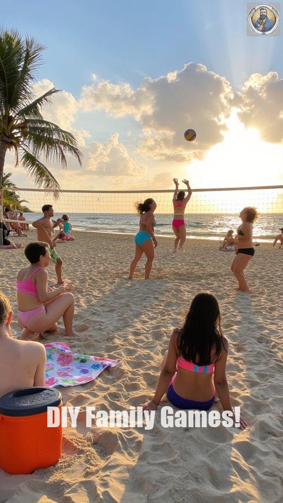 fun competitive family friendly volleyball