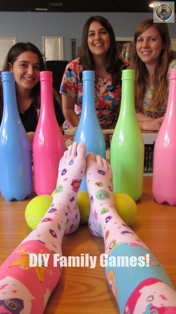 fun pantyhose bowling activity