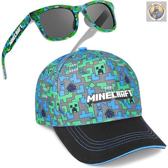 Gamer Kids Baseball Cap & Sunglasses Set