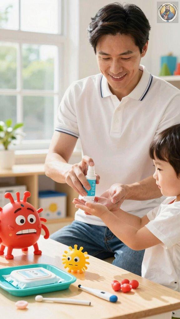 germ resistant preschool toy supplies