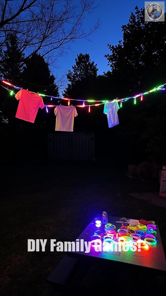 glow in the dark capture flag