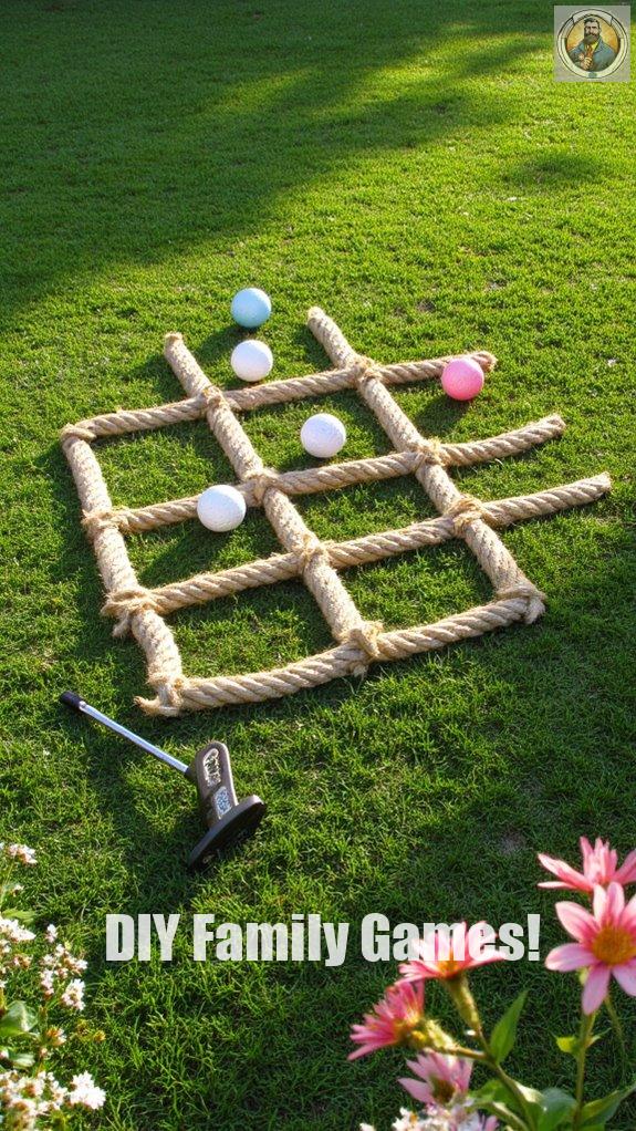 golf themed tic tac toe