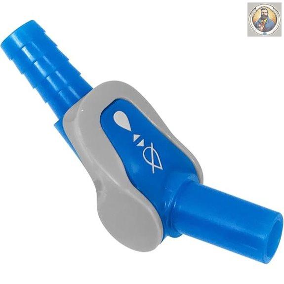 CamelBak Crux Reservior on/Off Valve - Grey/Blue - One Size