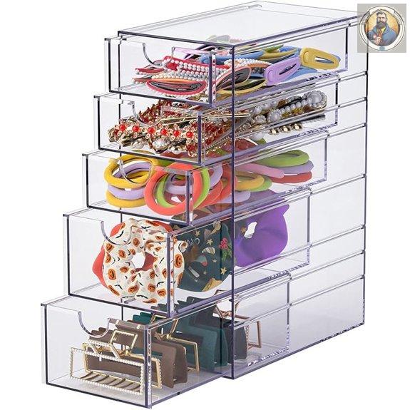Noverlife Hair Accessory Organizer with Drawers