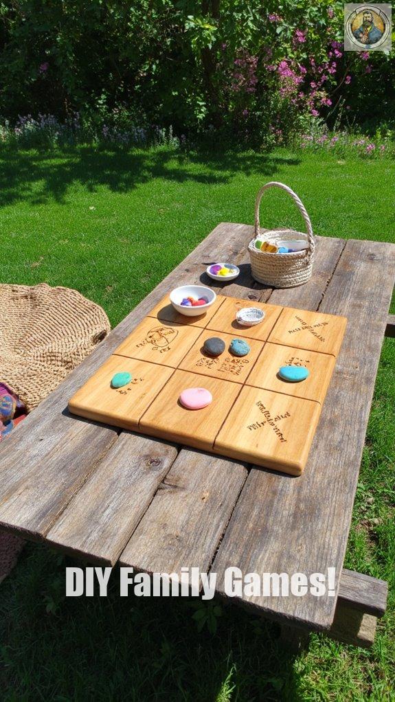 hand crafted tic tac toe fun