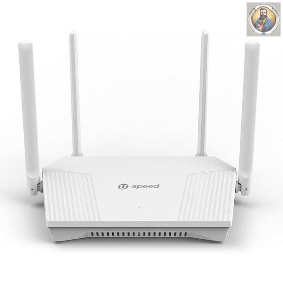 U-SPEED AX1500 WiFi 6 Router with Parental Controls