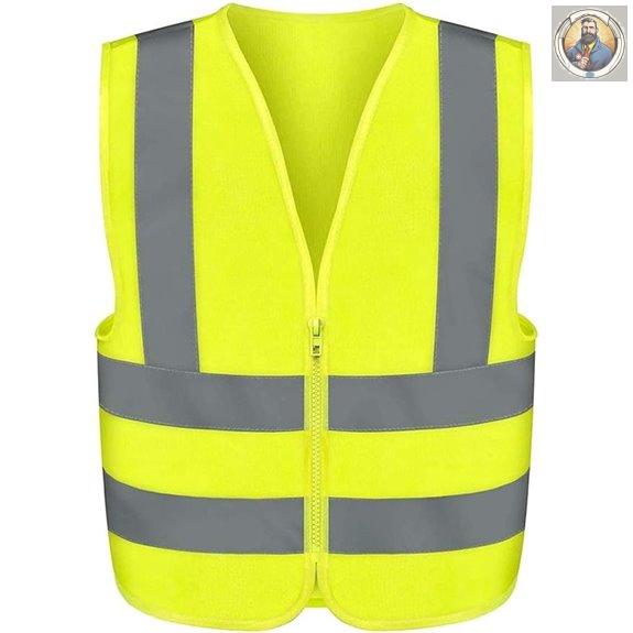 Neiko High Visibility Safety Vest ANSI Class 2 No Pocket