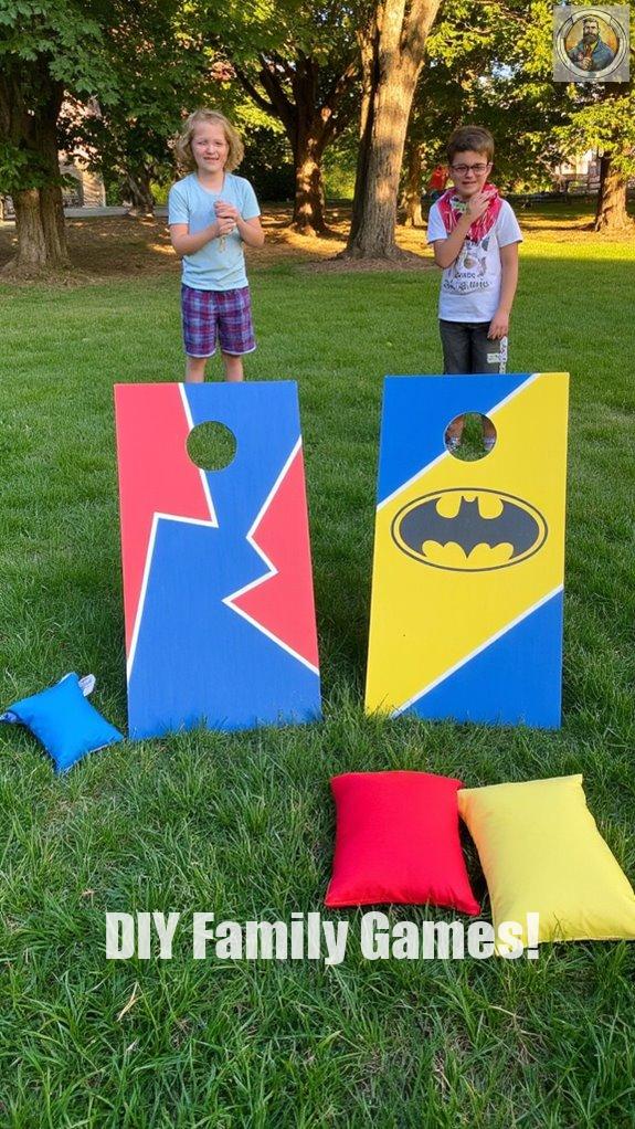 homemade cornhole boards instructions