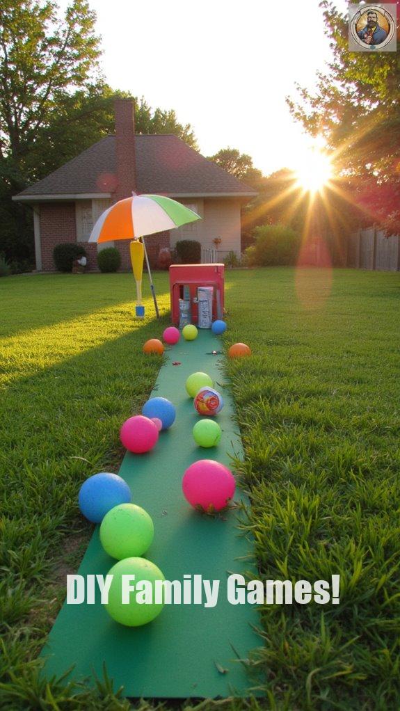 homemade family golf games