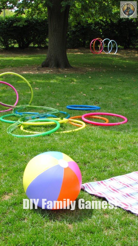 hula hoop ball challenge fun