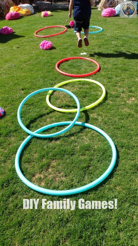 hula hoop jumping challenge