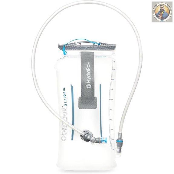 HydraPak Water Reservoir with High-Flow Bite Valve